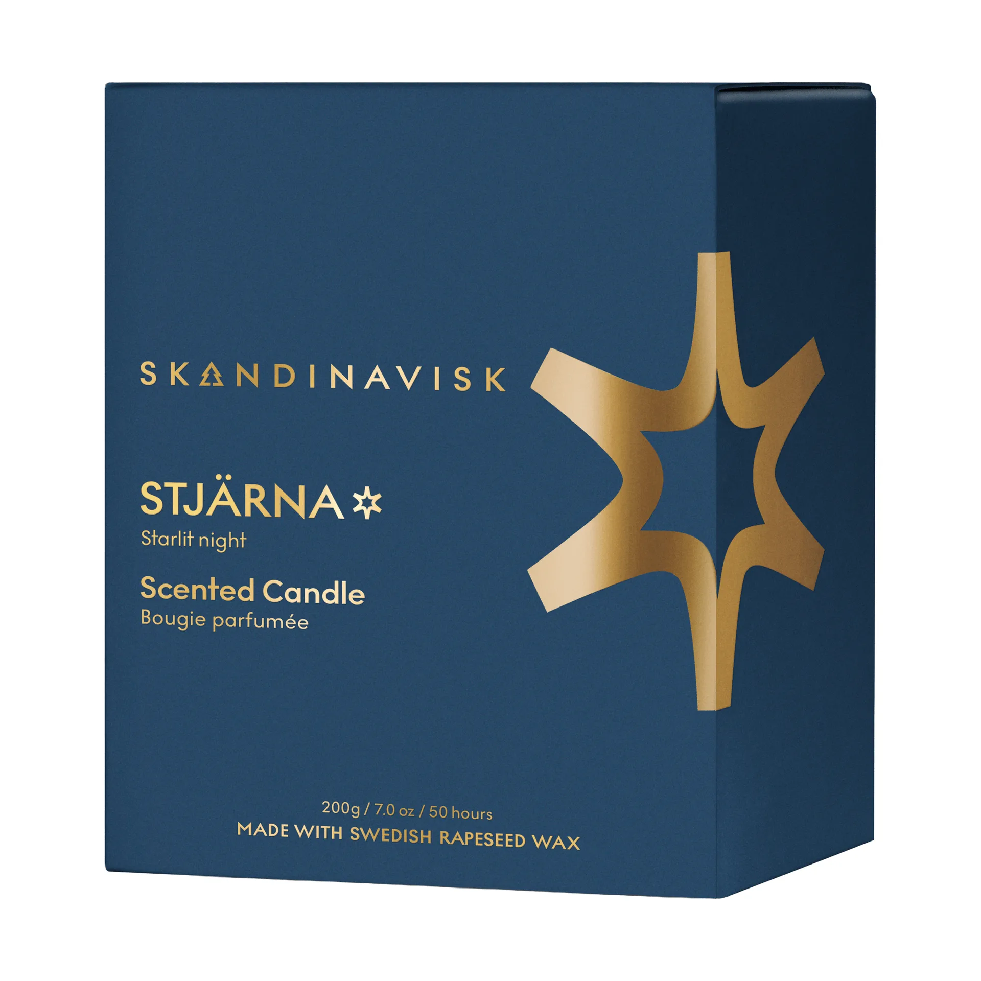 Stjärna Gold Symbol tuoksukynttilä, 200 g Skandinavisk