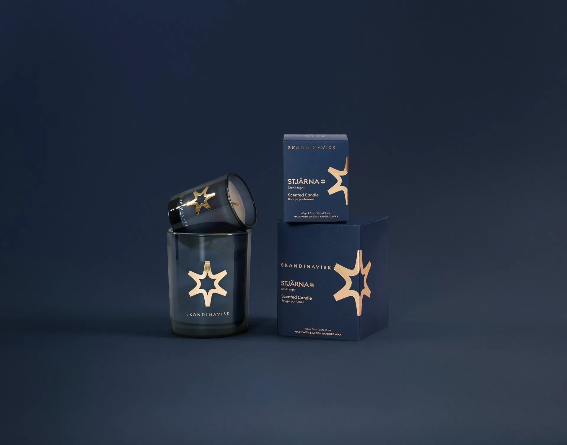 Stjärna Gold Symbol tuoksukynttilä, 200 g Skandinavisk