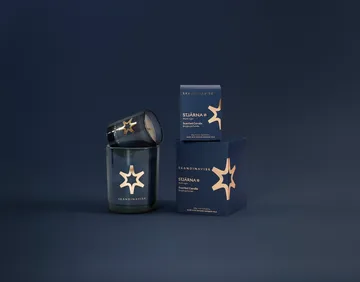 Stjärna Gold Symbol tuoksukynttilä - 200 g - Skandinavisk
