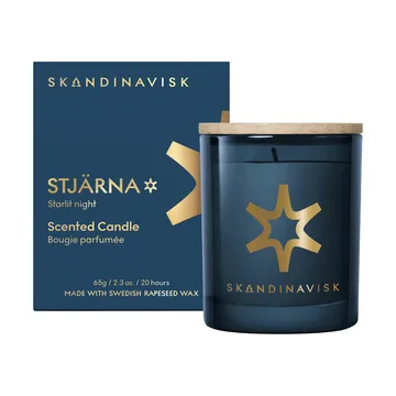 Stjärna Gold Symbol tuoksukynttilä - 65 g - Skandinavisk
