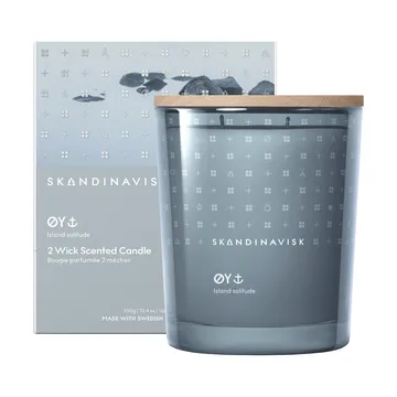 Øy tuoksukynttilä - 350 g, 2 sydäntä - Skandinavisk