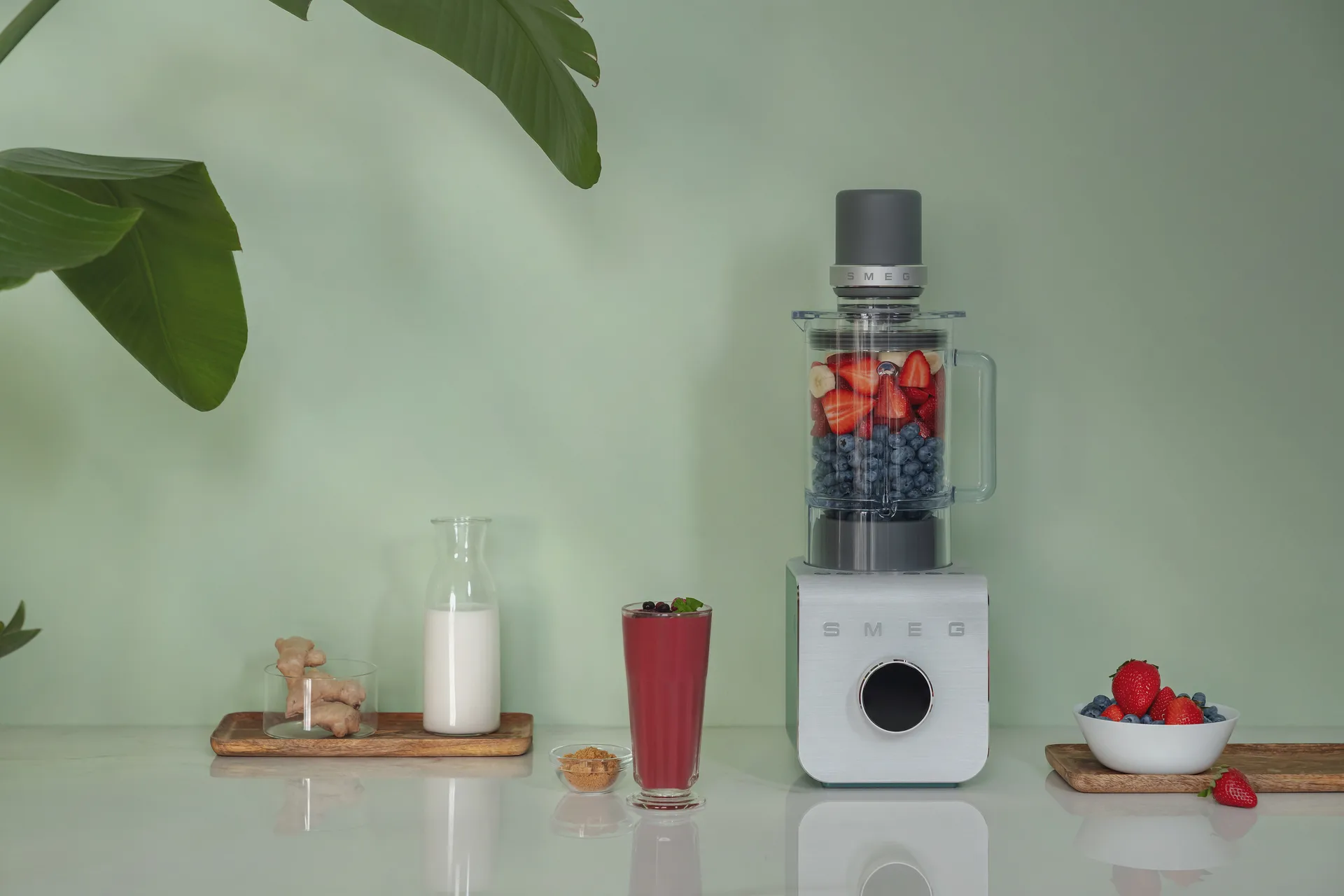 High-Performance Blender 1,5 L, Smaragdi Smeg