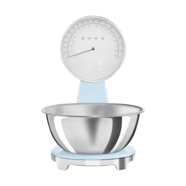 Smeg 50's Style analoginen keittiövaaka - Pastell sininen - Smeg