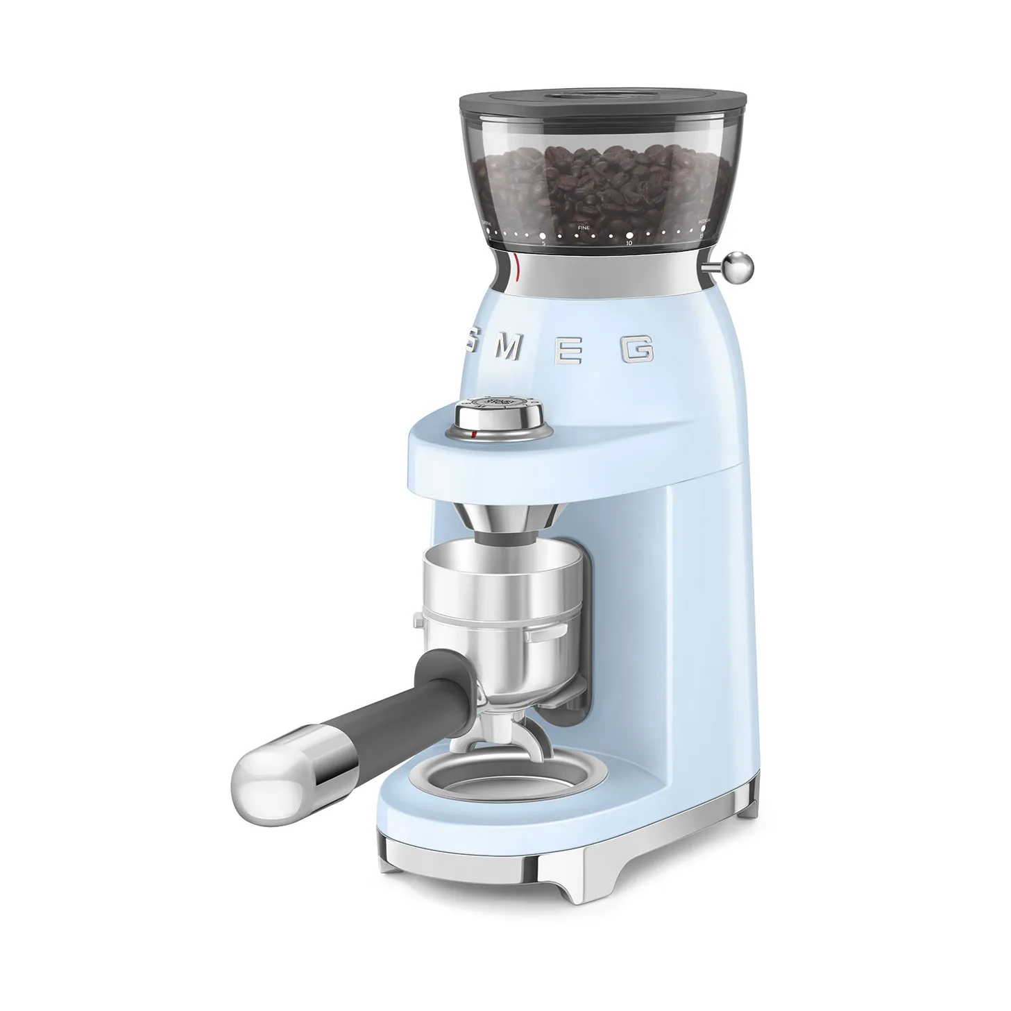 Smeg 50's style -kahvimylly CGF03, Pastellinsininen Smeg