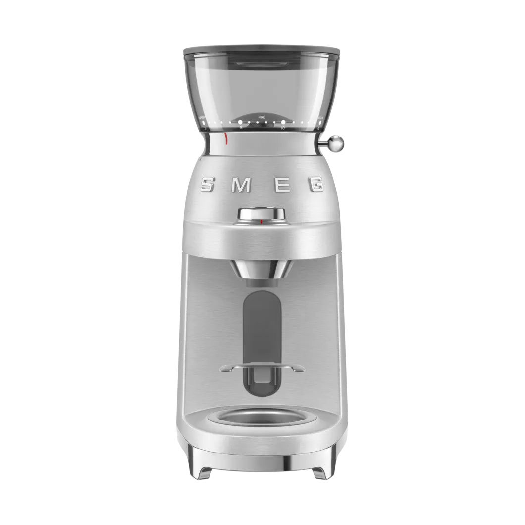 Smeg 50's Style kahvimylly, Kromi Smeg