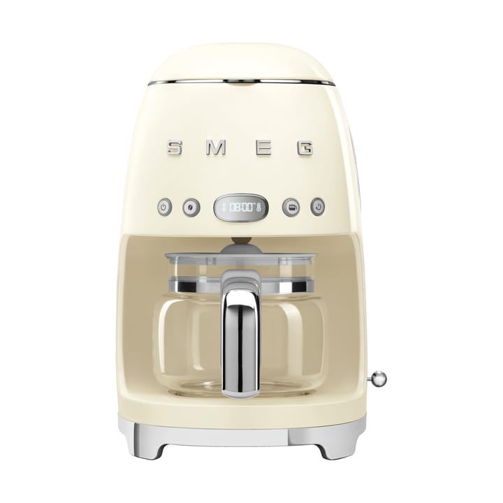 Smeg 50's Style kahvinkeitin 10 kuppia - Kermanvalkoinen - Smeg