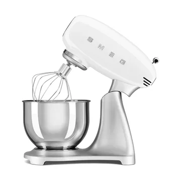 Smeg 50's Style keittiökone 4,8 L - Valkoinen hopea 800 W - Smeg