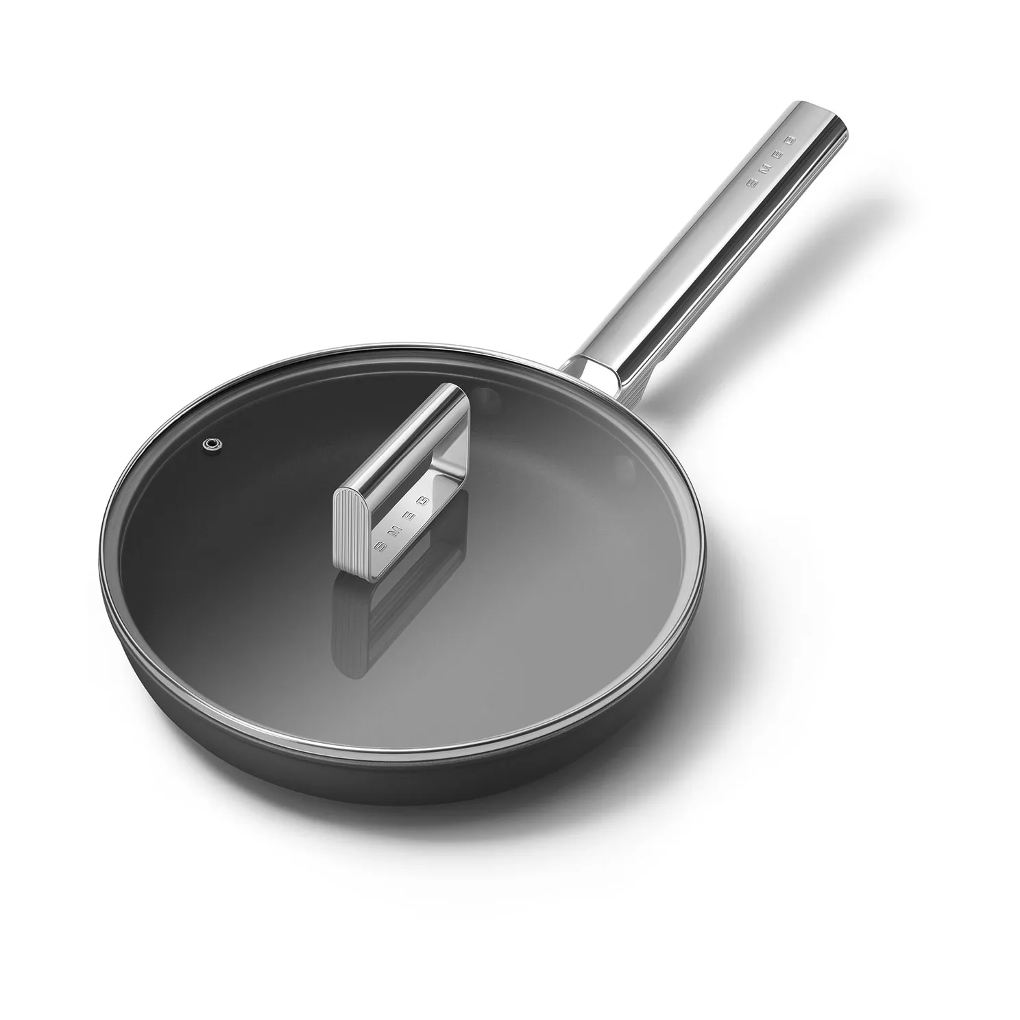 Smeg 50's style keraaminen paistinpannu Ø24 cm, Musta Smeg