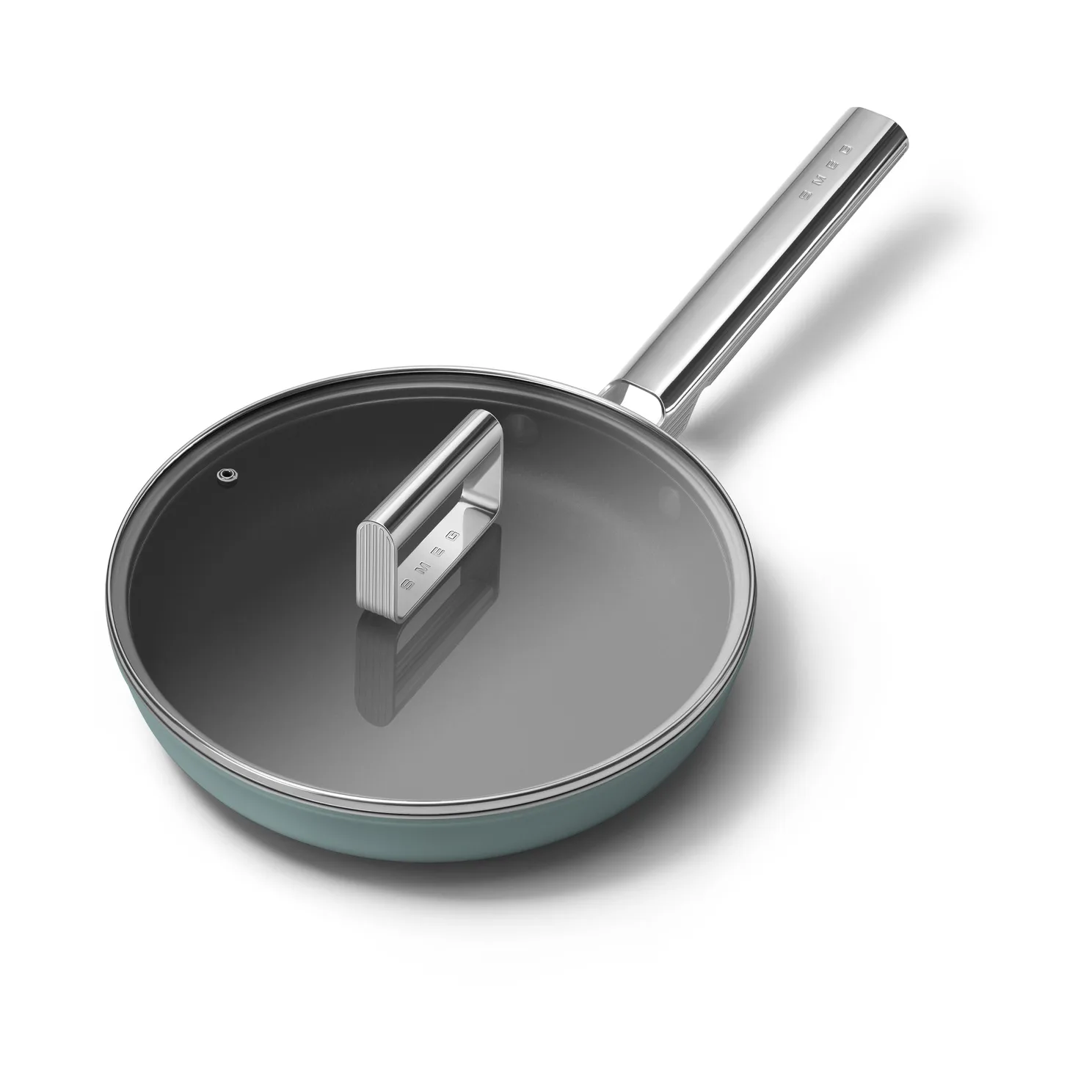 Smeg 50's style keraaminen paistinpannu Ø24 cm, Smaragdinvihreä Smeg