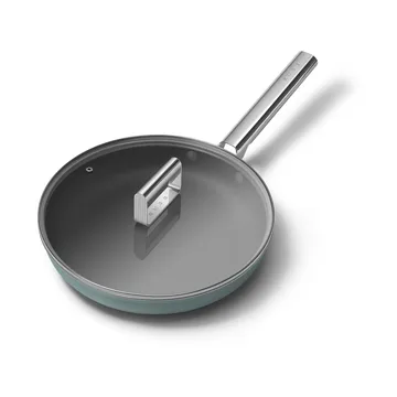 Smeg 50's style keraaminen paistinpannu Ø28 cm - Smaragdinvihreä - Smeg