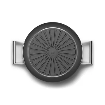 Smeg 50's style keramiikkapata kansi Ø28 cm - Musta - Smeg