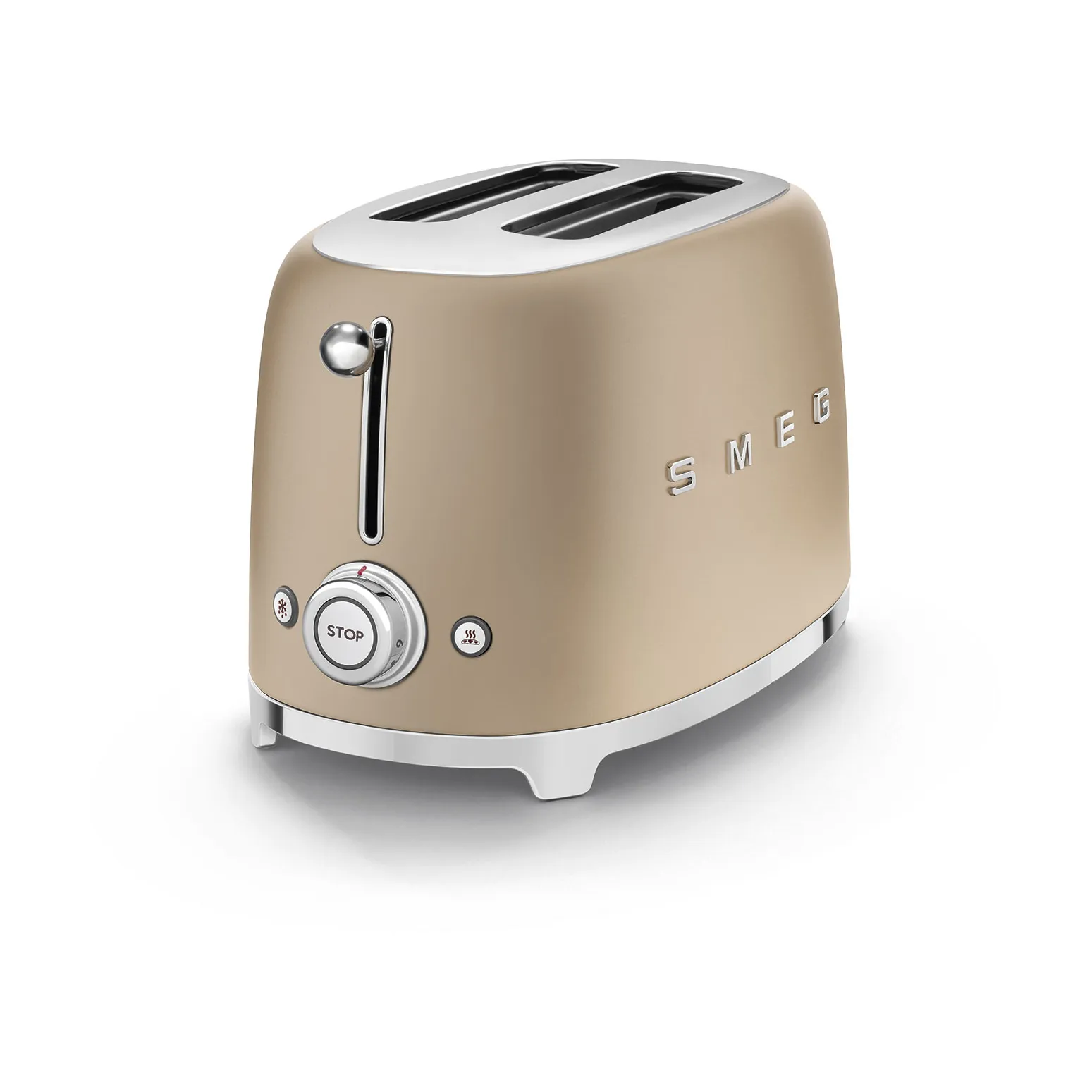 Smeg 50's Style leivänpaahdin 2 viipaletta, Samppanja Smeg