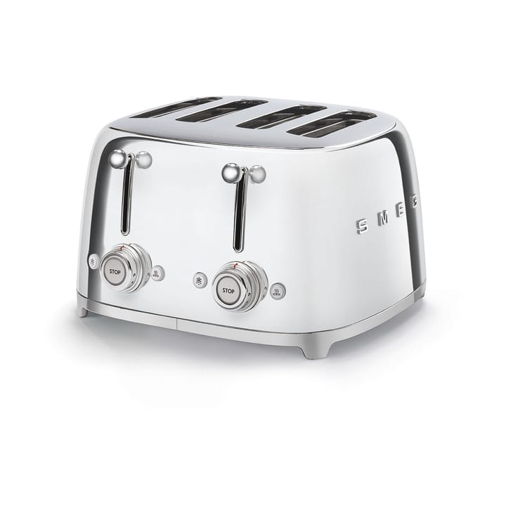 Smeg 50's Style leiv�änpaahdin 4x4 viipaletta, Kromi Smeg