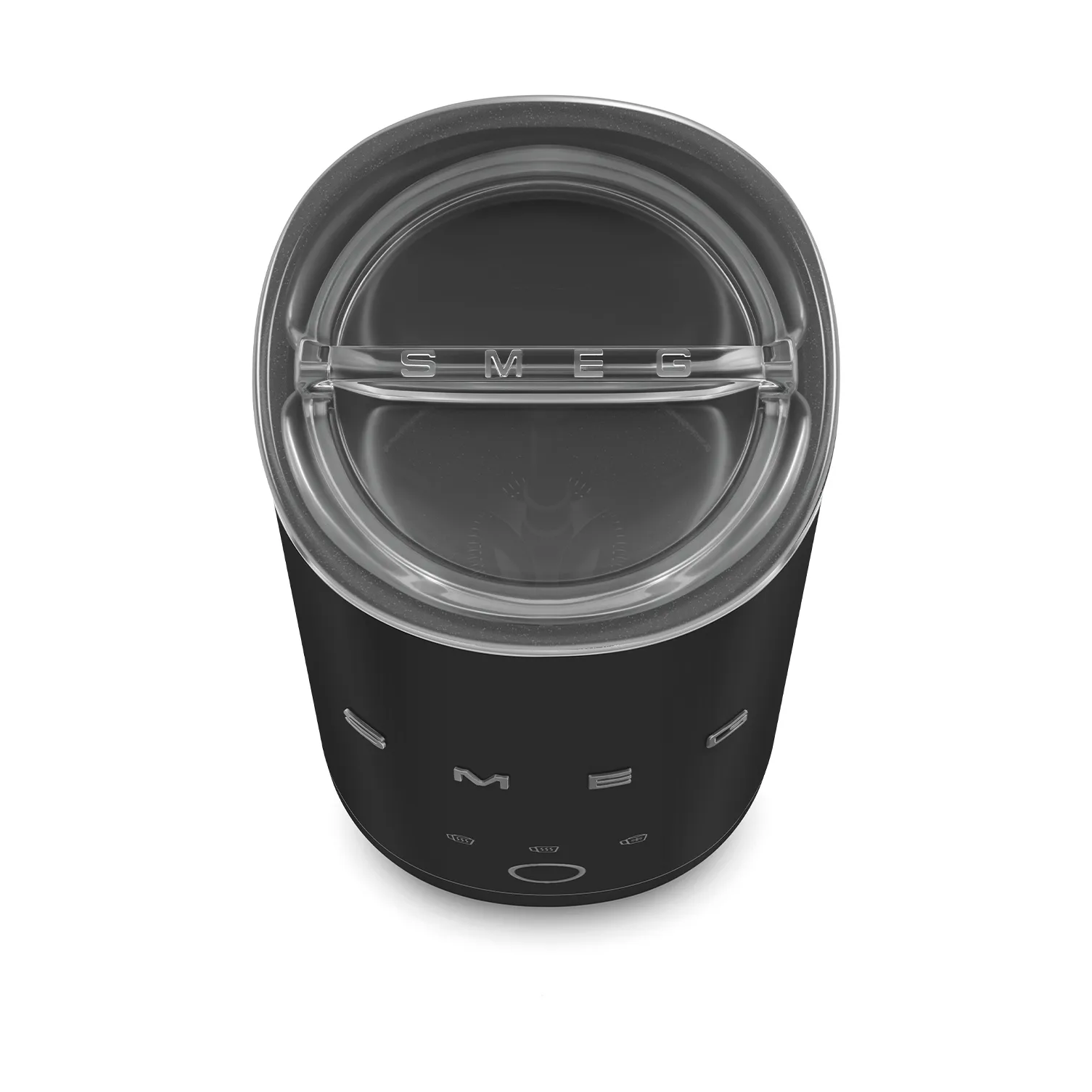 Smeg 50’s style mini maitovaahdotin, Musta Smeg