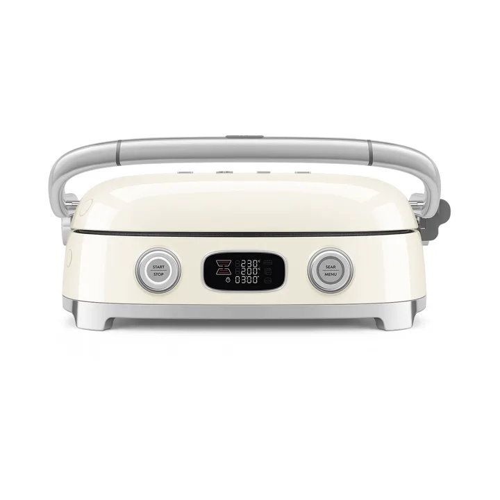 Smeg 50's Style monitoimigrilli - Creme korkeakiilto - Smeg