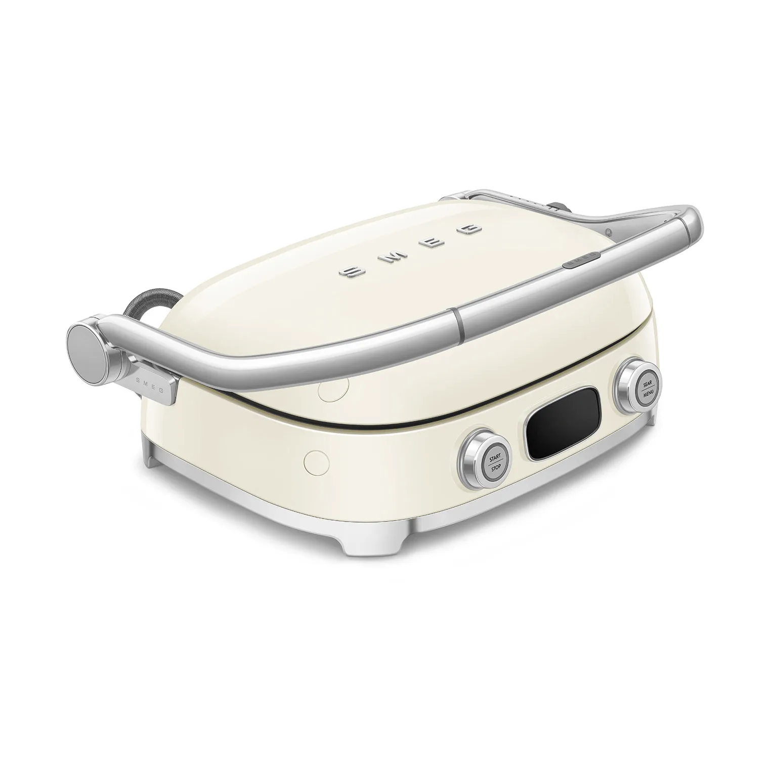 Smeg 50's Style monitoimigrilli, Creme korkeakiilto Smeg