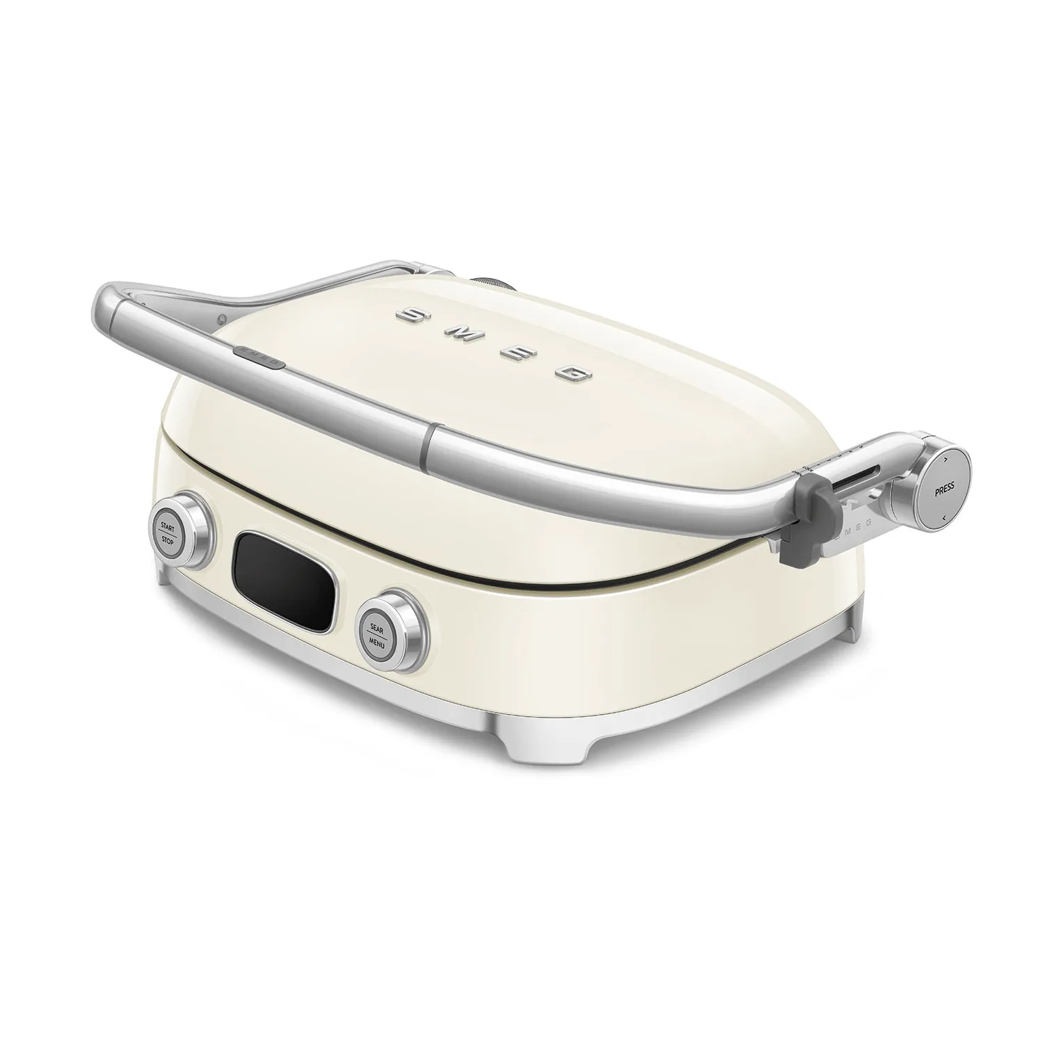 Smeg 50's Style monitoimigrilli, Creme korkeakiilto Smeg