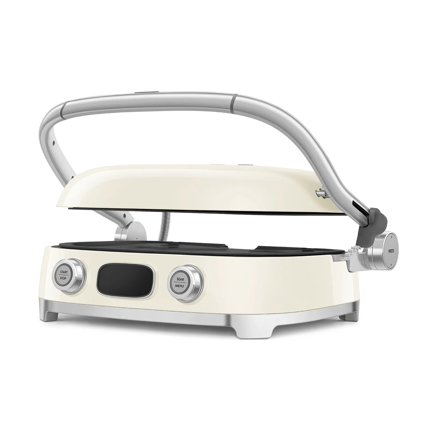 Smeg 50's Style monitoimigrilli, Creme korkeakiilto Smeg