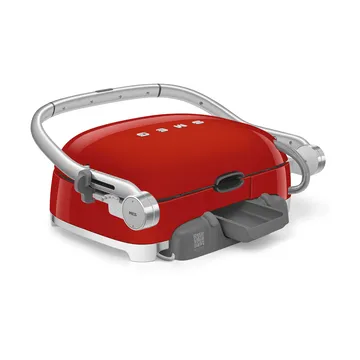 Smeg 50's Style monitoimigrilli - Punainen korkeakiilto - Smeg