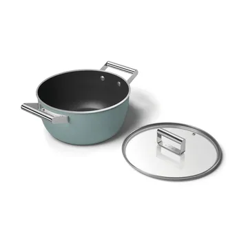 Smeg 50's style pata keraaminen Ø24 cm - Smaragdinvihreä - Smeg