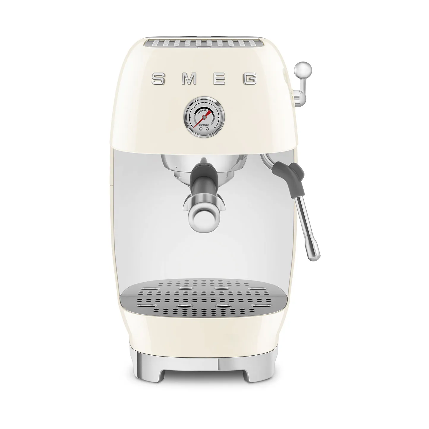 Smeg 50's style puolautomaattinen espressokone ECF03, Kerma Smeg