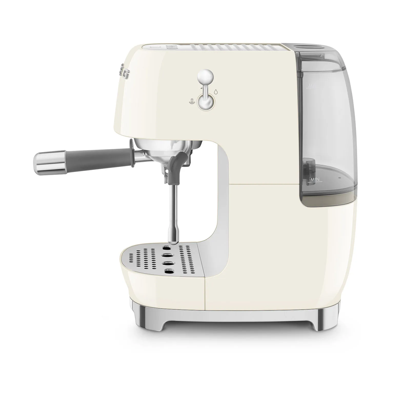 Smeg 50's style puolautomaattinen espressokone ECF03, Kerma Smeg