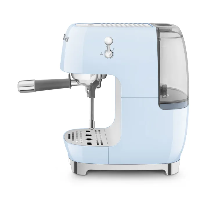 Smeg 50's style puolautomaattinen espressokone ECF03 - Pastellinsininen - Smeg
