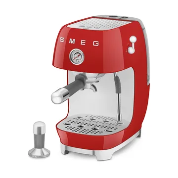 Smeg 50's style puolautomaattinen espressokone ECF03 - Punainen - Smeg