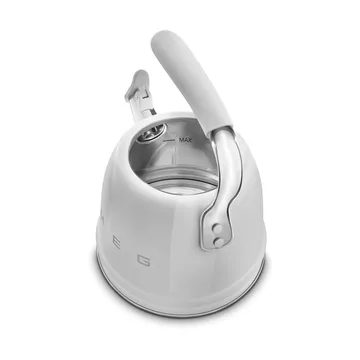 Smeg 50's Style vedenkeitin, jossa kuulutusääni - Ruostumaton teräs - Smeg