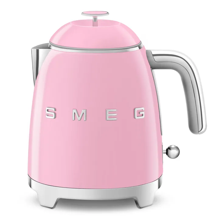 Smeg 50's Style vedenkeitin mini 0,8 L - Vaaleanpunainen - Smeg