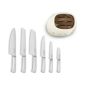 Smeg 50's Style veitsi setti 7 osaa - Kerma - Smeg