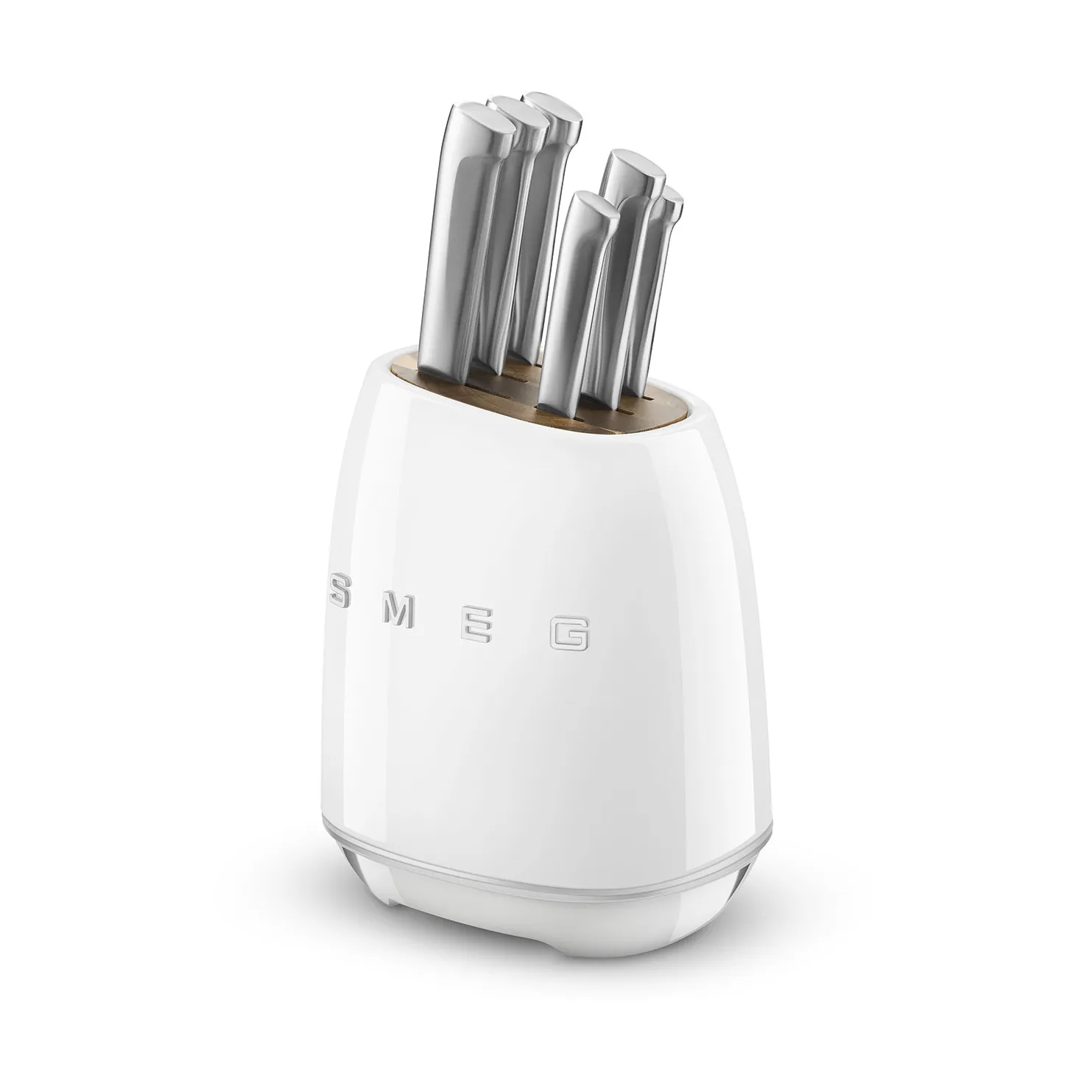 Smeg 50's Style veitsi setti 7 osaa, Valkoinen Smeg