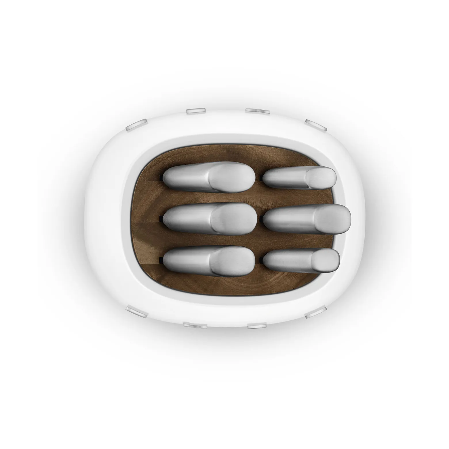 Smeg 50's Style veitsi setti 7 osaa, Valkoinen Smeg