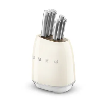 Smeg 50's Style veitsisarja 7 osaa - Kerma - Smeg