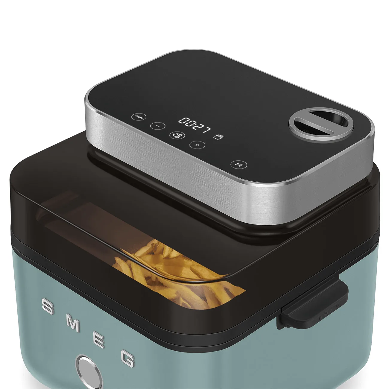 Smeg Air Fryer friteerauskeitin, Emerald green matta Smeg
