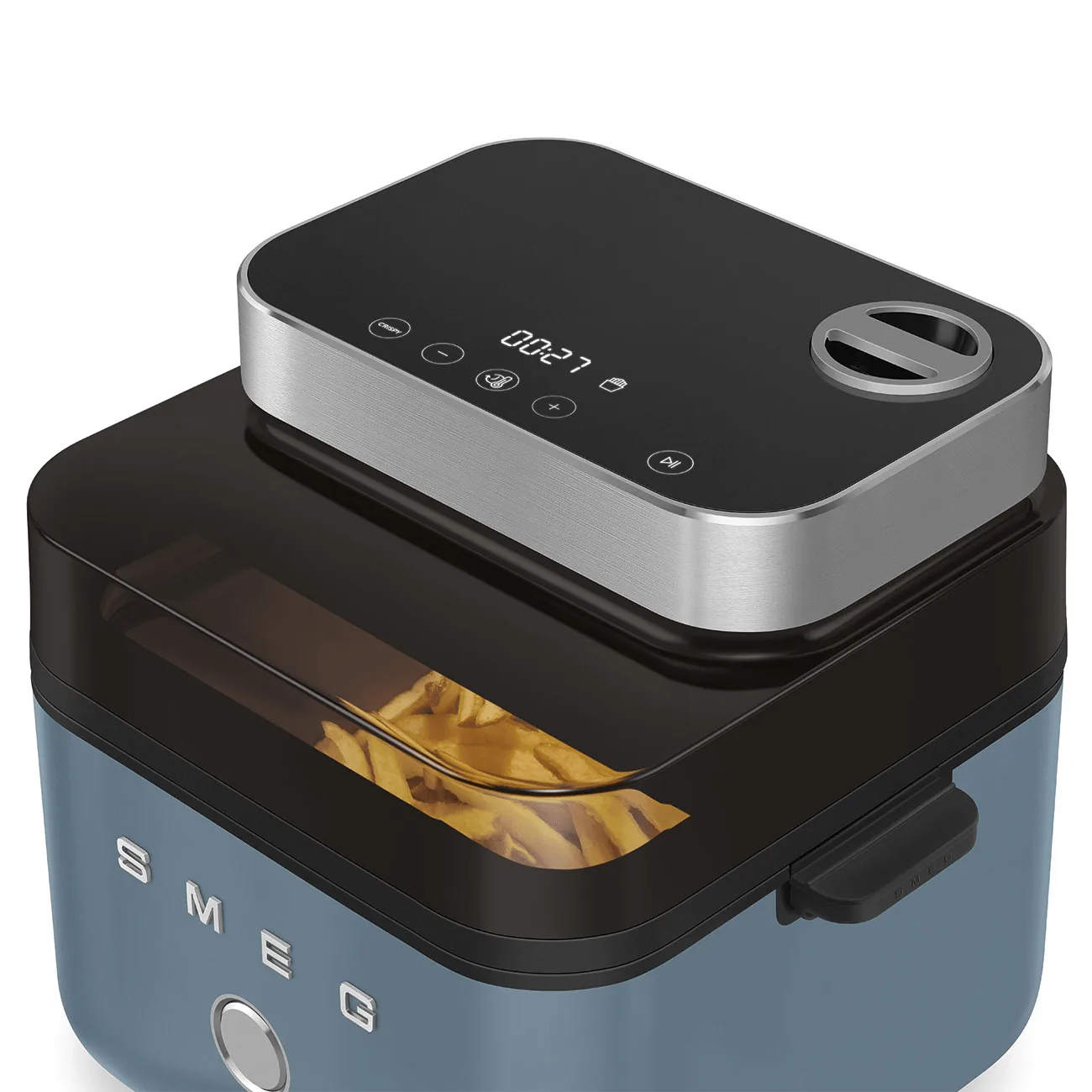 Smeg Air Fryer friteerauskeitin, Storm blue matt Smeg