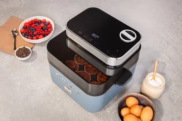 Smeg Air Fryer friteerauskeitin - Storm blue matt - Smeg