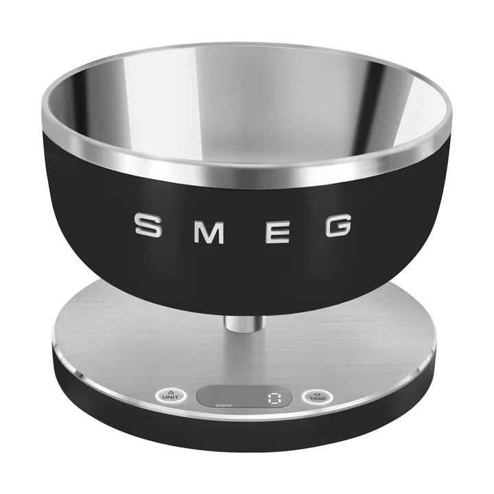 Smeg digitaalinen keittiövaaka - Musta - Smeg