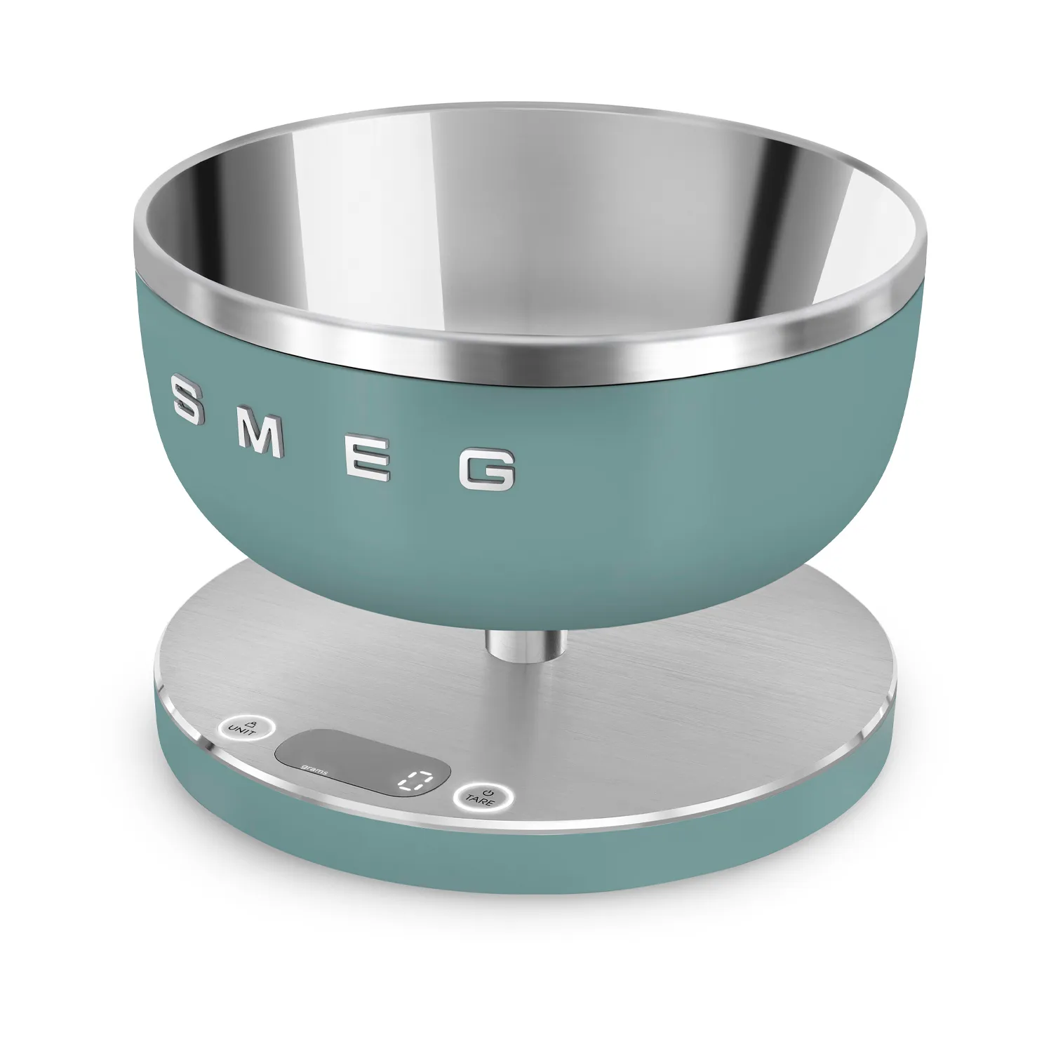 Smeg digitaalinen keittiövaaka, Smaragdinvihreä Smeg