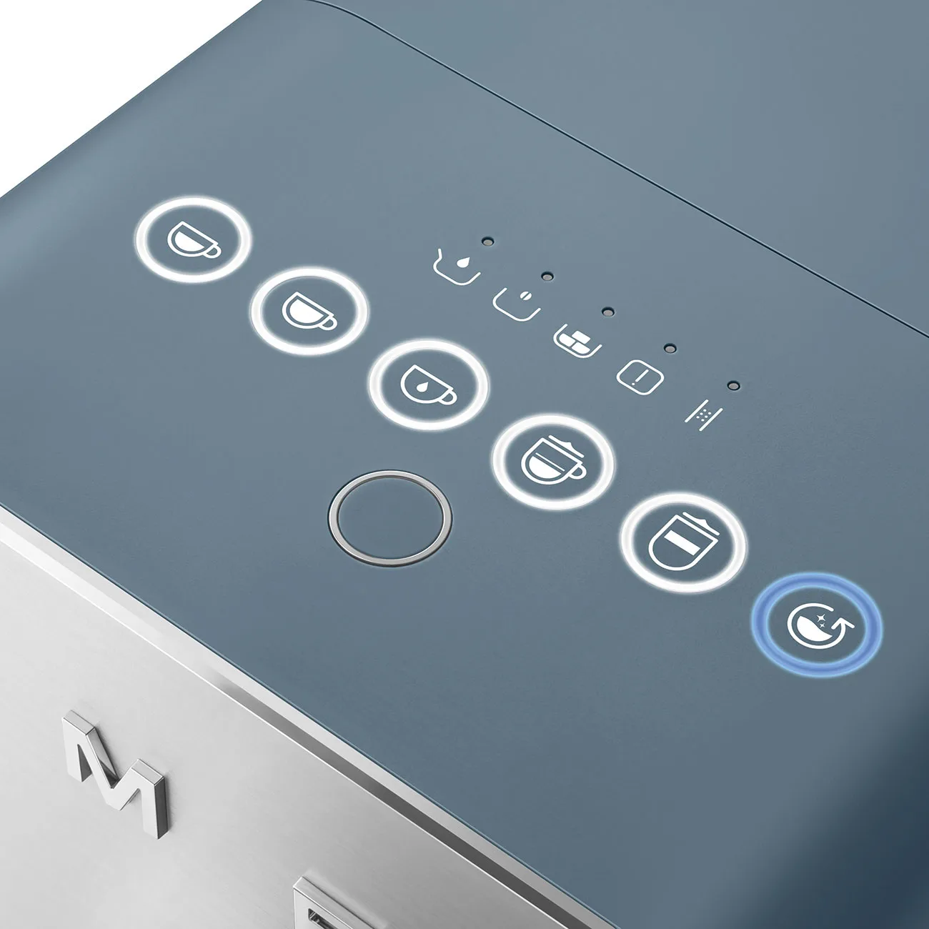 Smeg espressokone säiliöllä automaattinen, Stormsininen Smeg