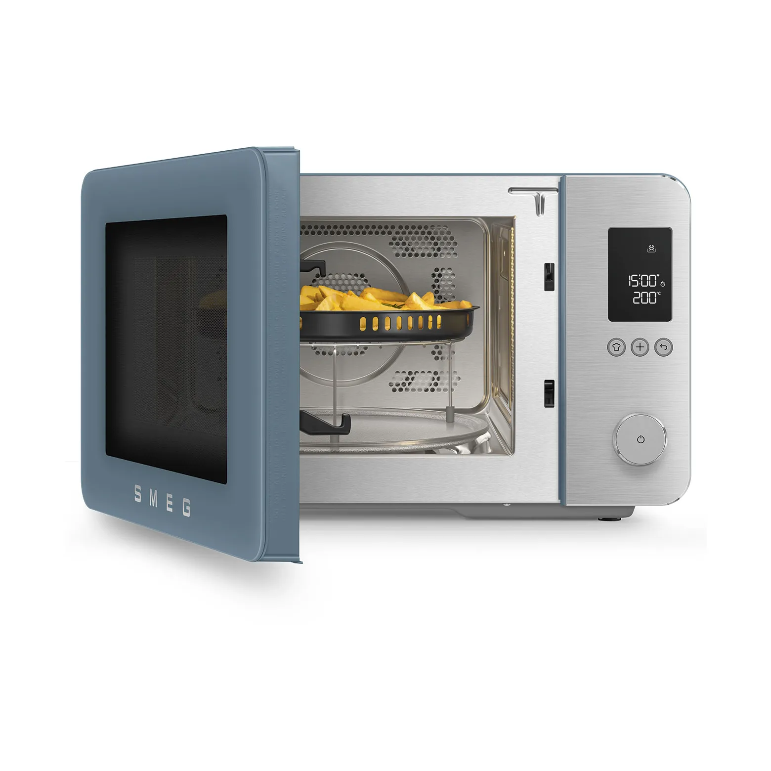 Smeg kiertoilmamikroaaltouuni, Storm blue Smeg