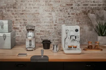 Smeg minipro espressokeitin - Valkoinen - Smeg