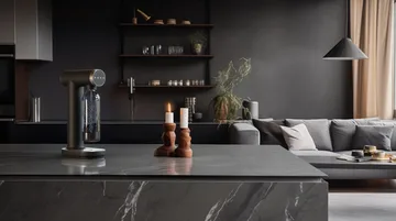 Smeg Sodamaker hiilihapotuslaite - Matta musta - Smeg