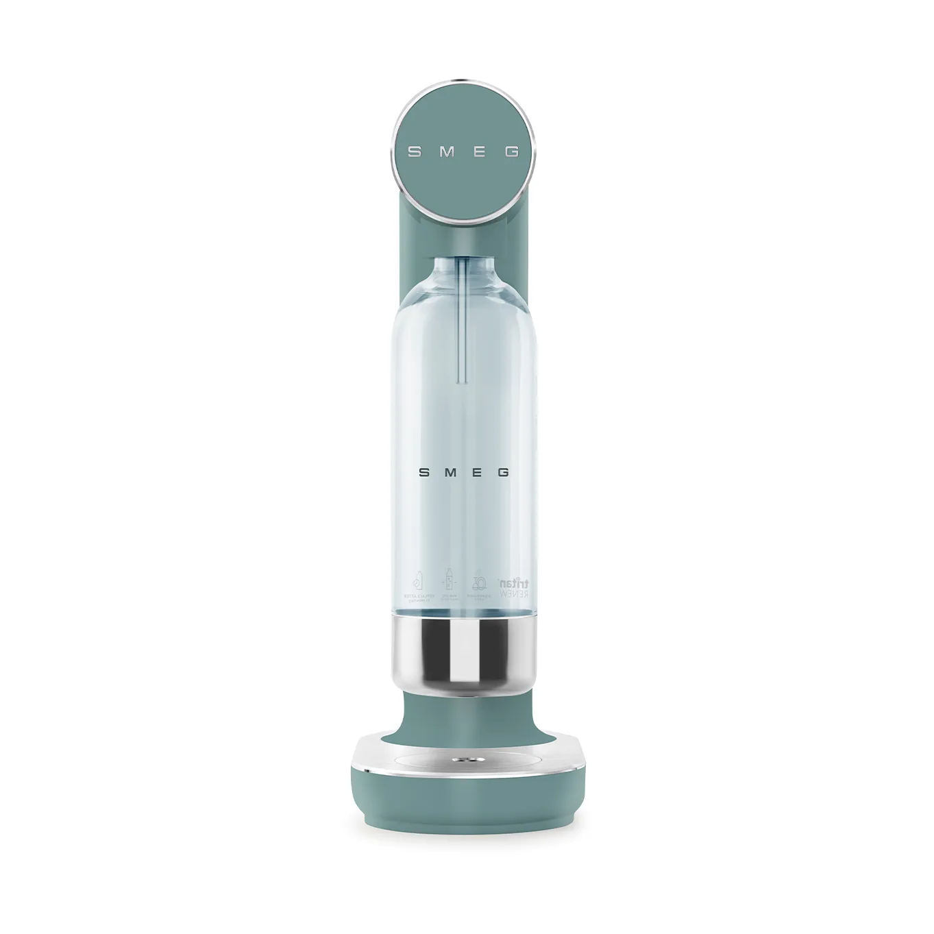 Smeg Sodamaker hiilihapotuslaite, Smaragdinvihreä Smeg