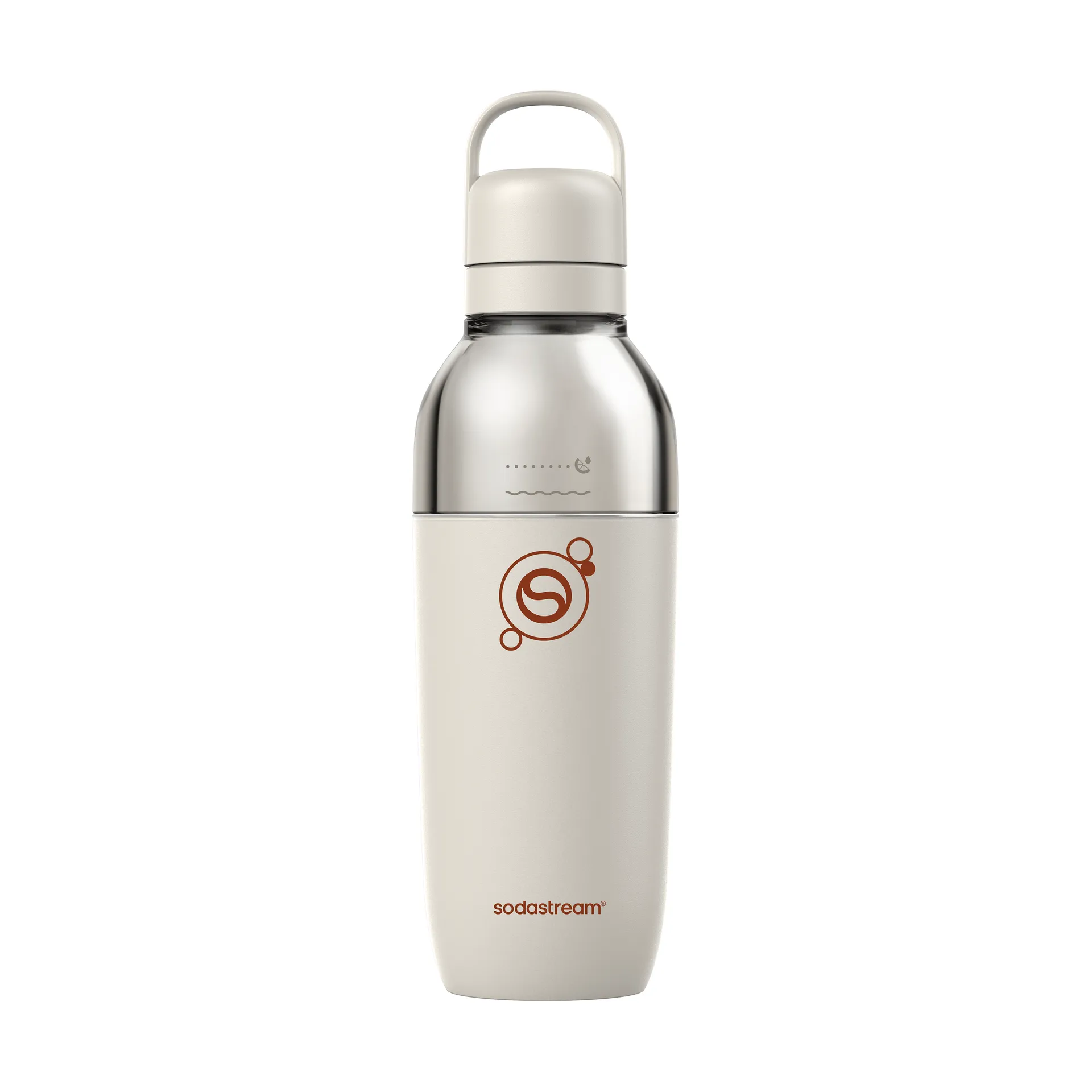 Sodastream Fizz & Go Easy Mix -pullo Hiekka, 0,7 l