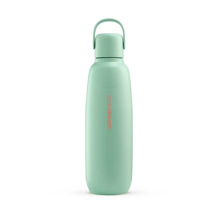 Fizz & Go -pullo - Minttu-ruostumaton teräs, 0,9 l - Sodastream
