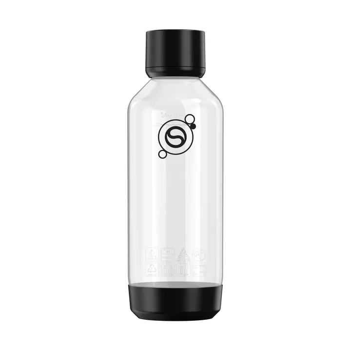 Fizz & Refresh pullo - Musta, 1 l - Sodastream