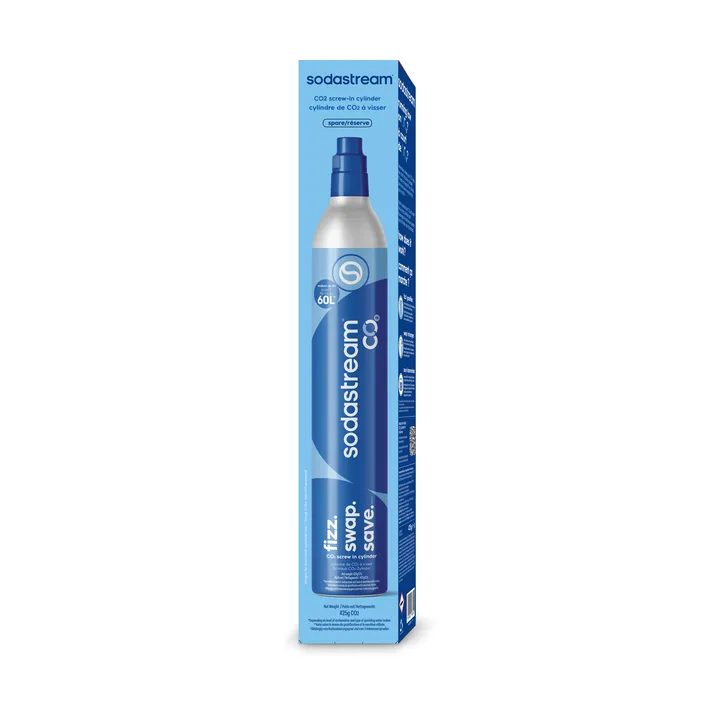 Sodastream lisäpatruuna - Sininen, 60 l - Sodastream