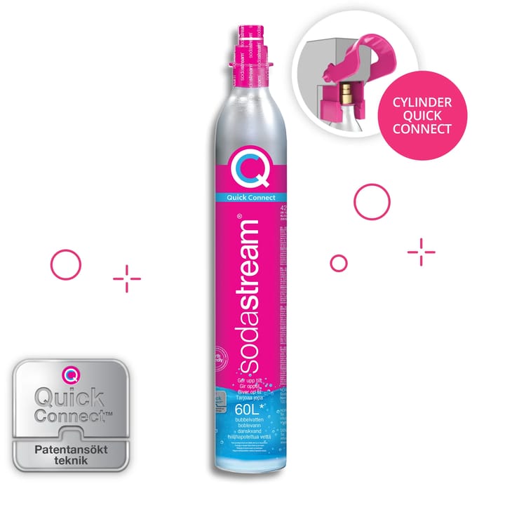 Sodastream Quick Connect vaihtosylinteri - 60 L - Sodastream