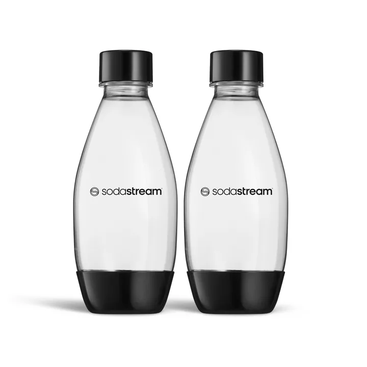 TWIN Fuse-pullo - Black, 0,5 l, 2 kpl - Sodastream